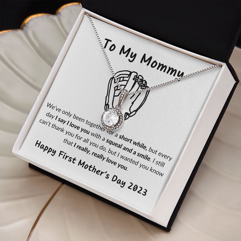 TO MY MOMMY - HAPPY FIRST MOTHER'S DAY - BASEBALL GLOVE - ETERNAL HOPE