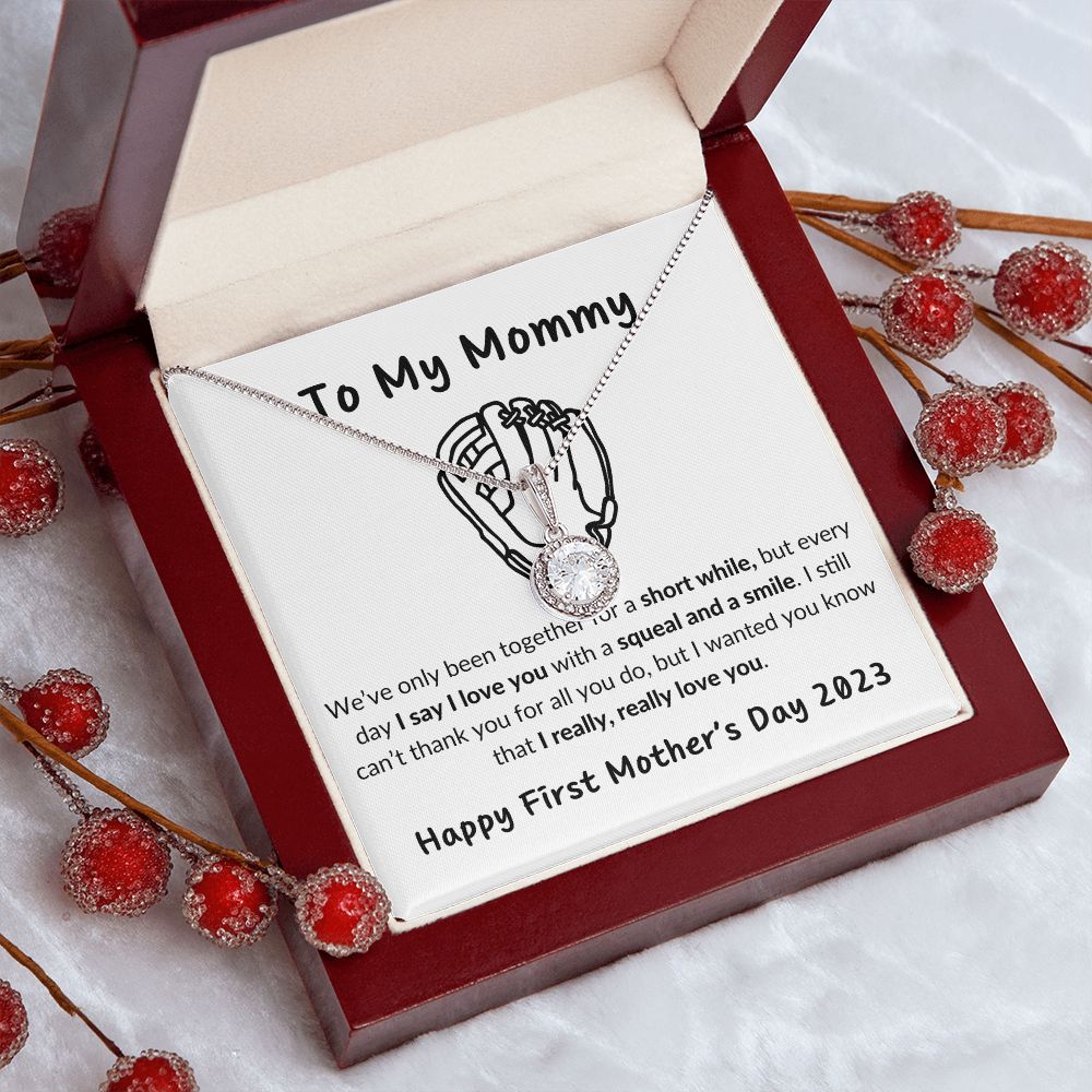 TO MY MOMMY - HAPPY FIRST MOTHER'S DAY - BASEBALL GLOVE - ETERNAL HOPE