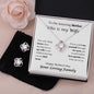 AMAZING MOTHER and WIFE LOVE KNOT EARRING & NECKLACE SET