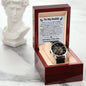 Luxury Watch for the Daddy to Be...Love from Mommy's Tummy