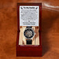 Luxury Watch for the Daddy to Be...Love from Mommy's Tummy