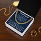 To My Dad -Love Always, Your Son Cuban Link Necklace
