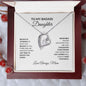 My Badass Daughter Forever Love Necklace