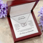 The Perfect Pair Necklace with Linked Rings for Granddaughter from Grandmother