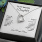 My Badass Daughter Forever Love Necklace
