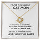 PURRFECT CAT MOM - LOVE KNOT