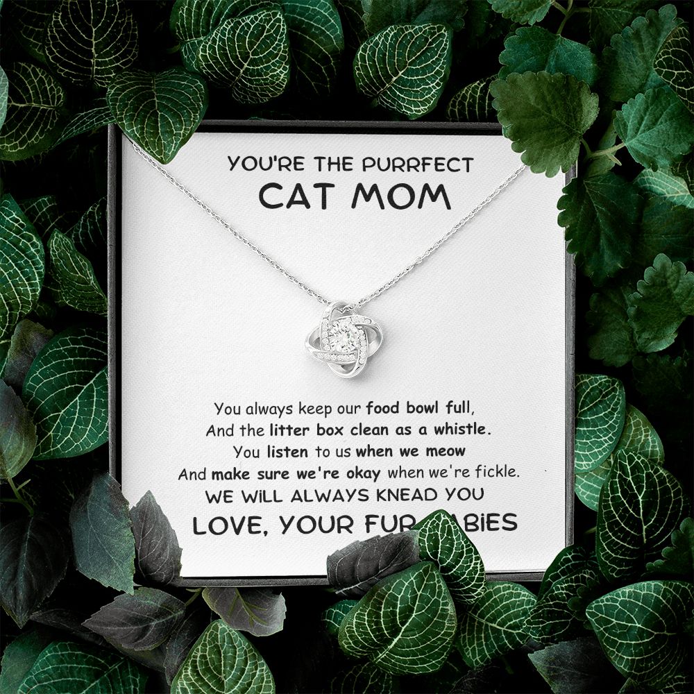 PURRFECT CAT MOM - LOVE KNOT