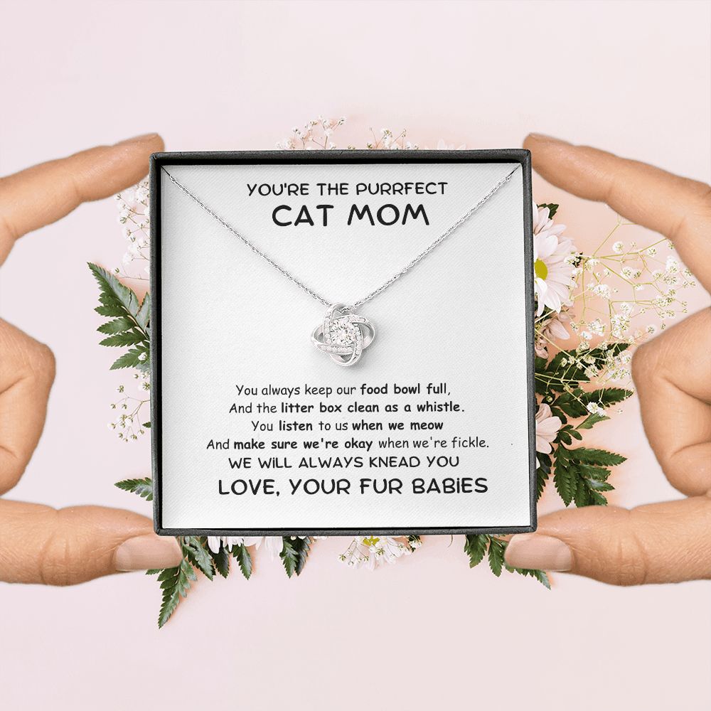 PURRFECT CAT MOM - LOVE KNOT