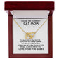PURRFECT CAT MOM - INTERLOCKING HEARTS
