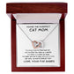PURRFECT CAT MOM - INTERLOCKING HEARTS